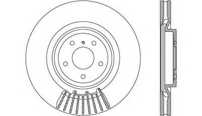 OPEN PARTS bdr270920 -  Тормозной диск